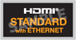 Standard HDMI Cable with Ethernet