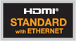 Standard HDMI Cable with Ethernet