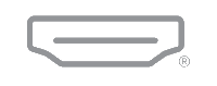 HDMI Port Logo gray R